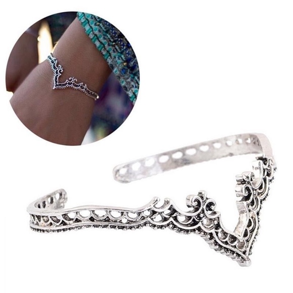 🌺 BRACELET TRIBAL BOHO CHIC CUFF CELTIC BOHEMIAN - Picture 3 of 7